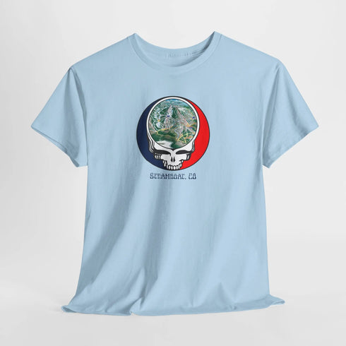 Steamboat Trail Map Stealie Grateful Dead T-Shirt
