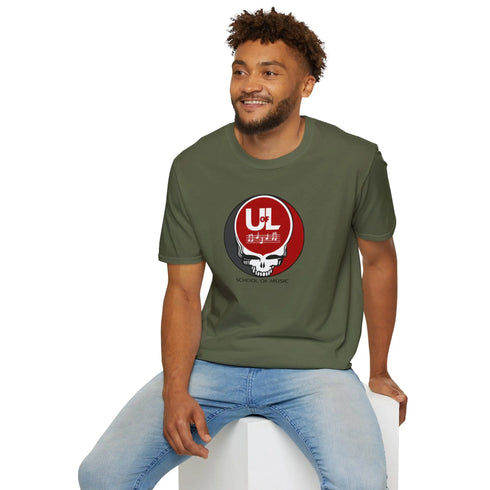University of Louisville School of Music Stealie Grateful Dead TShirt - StealieShop