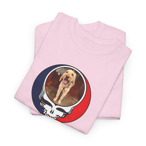 Custom Dog Stealie Unisex Grateful Dead T-Shirt (147)
