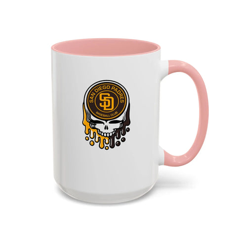 San Diego Padres Dripping Stealie Coffee Mug Printify