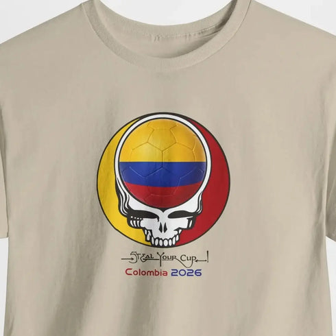 2026 Colombia World Cup "Steal Your Cup" Grateful Dead T-Shirt