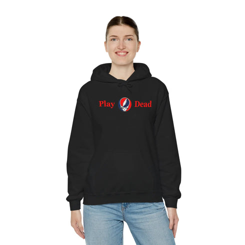 Grateful Dead - Play Dead Stealie Unisex Heavy Blend Hoodie - StealieShop