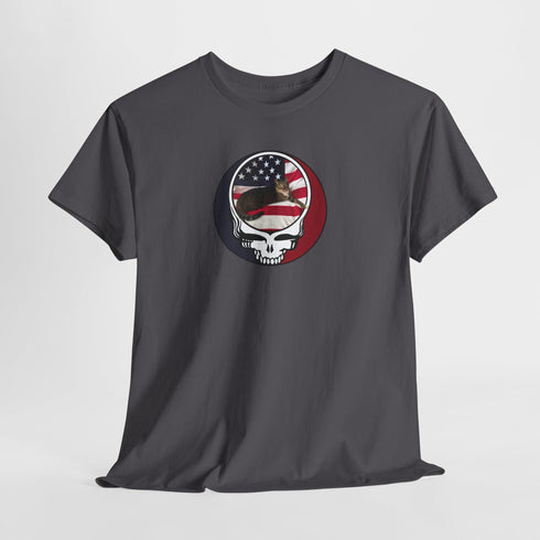Custom Cat Stealie Grateful Dead T-Shirt (24)