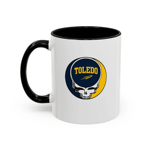 University of Toledo Grateful Dead Stealie Coffee Mug Printify