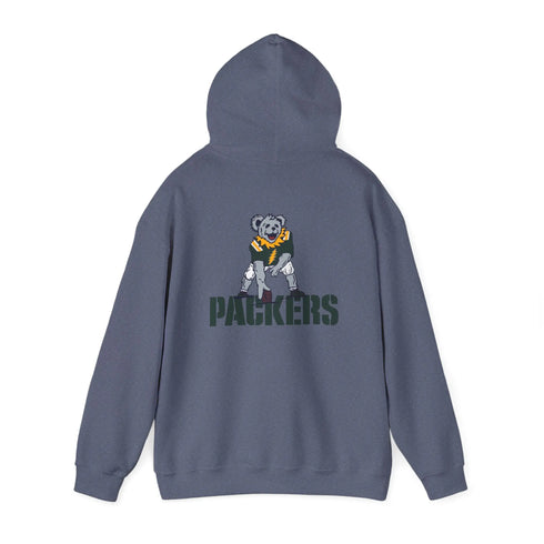 Green Bay Packers Dancing Bear Unisex Hoodie - NFL - StealieShop