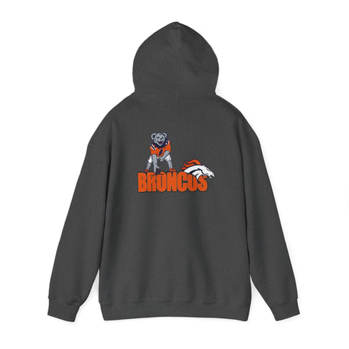 Denver Broncos Dancing Bear Unisex Hoodie - NFL - StealieShop