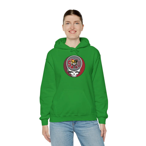 Saint Xavier University Grateful Dead Unisex Heavy Blend Hoodie StealieShop