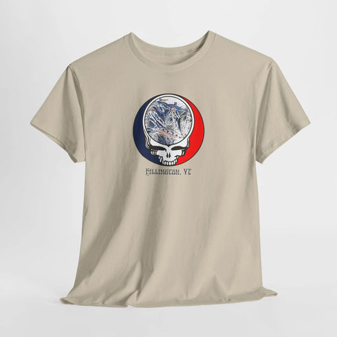 Killington Trail Map Stealie Grateful Dead T-Shirt