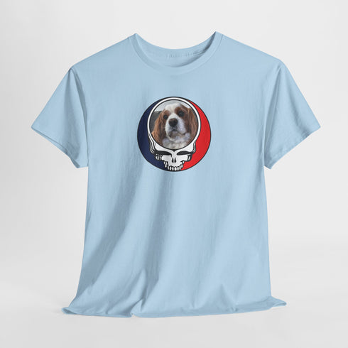 Custom Dog Stealie Unisex Grateful Dead T-Shirt (101)