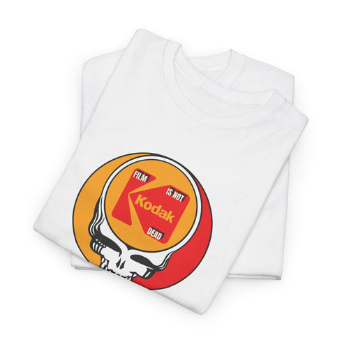 Kodak 'Film Is Not Dead' Stealie Unisex Grateful Dead T-Shirt