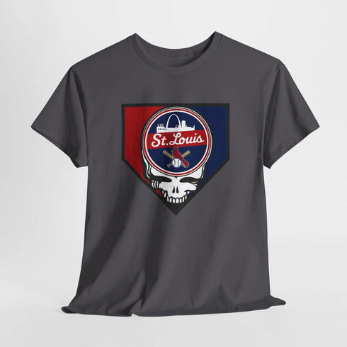 Grateful Dead - Home Run Collection: St. Louis Edition Grateful Dead Steal Your Face T-Shirt - StealieShop