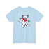Grateful Dead - Front + Back Print - New York Yankees Stealie / Dancing Bear T-Shirt - MLB - StealieShop