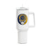 Grateful Dead - West Virginia University Stealie "Fat Man" Tumbler, Double Insulated 40oz Travel Mug - StealieShop