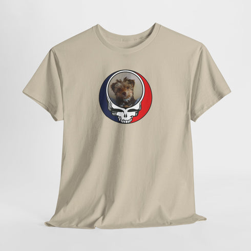Custom Dog Stealie Unisex Grateful Dead T-Shirt (68)