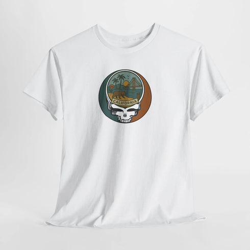 Grateful Dead - California State Stealie Grateful Dead Grateful Dead T-Shirt - StealieShop