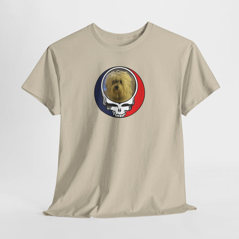 Custom Dog Stealie Unisex Grateful Dead T-Shirt (56)