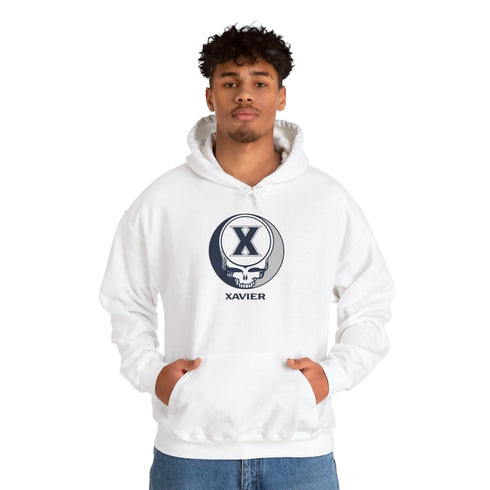 Xavier University Grateful Dead Unisex Heavy Blend Hoodie StealieShop