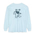 Grateful Dead - Grateful Dead Dancing Bear Two-Sided Vineyard Collection Garment-Dyed Long Sleeve T-Shirt - StealieShop