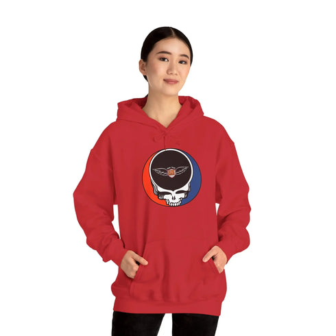 Grateful Dead - Custom ATC Freight Stealie Grateful Dead Hoodie Sweatshirt - StealieShop