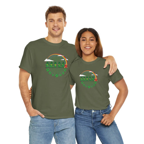Lucky Leprechaun Bears Grateful Dead T-Shirt - St. Patricks Day StealieShop