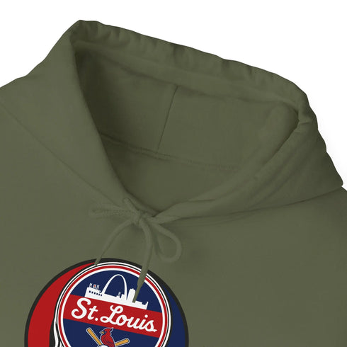 Grateful Dead - St. Louis Baseball Grateful Dead Unisex Heavy Blend Hoodie - MLB - StealieShop