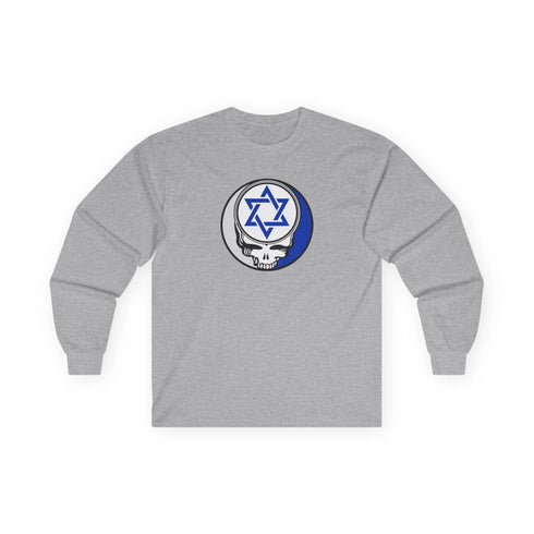 Grateful Dead - Star of David Stealie Ultra Cotton Long Sleeve Tee - StealieShop