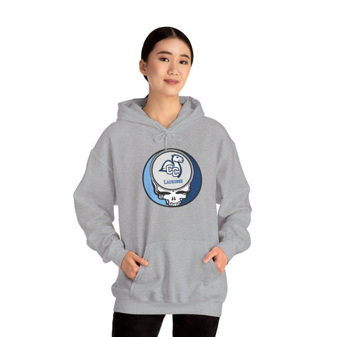 Grateful Dead - Connecticut College Lacrosse Grateful Dead Unisex Hoodie - StealieShop