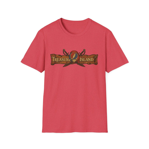 Grateful Dead - Treasure Island Stealie Grateful Dead T-Shirt - StealieShop