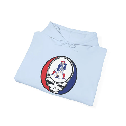 Pat The Patriot Stealie New England Patriots × Grateful Dead Hoodie