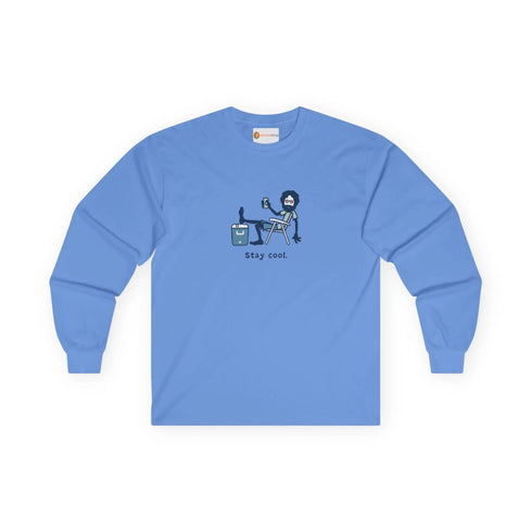 Life is dead. Stay Cool, Jerry - Grateful Dead Long Sleeve Tee StealieShop