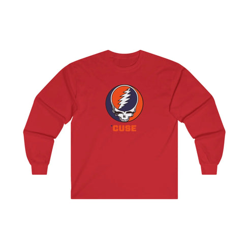 Syracuse University - 'CUSE Grateful Dead Long Sleeve Tee - StealieShop