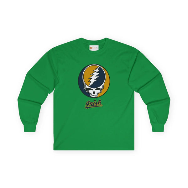 Grateful Dead - Notre Dame Grateful Dead Long Sleeve Tee - StealieShop