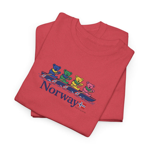 Norway World Dancing Bears Unisex Grateful Dead T-Shirt