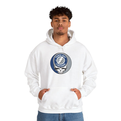 Tampa Bay Lightning Grateful Dead Unisex Heavy Blend Hoodie StealieShop