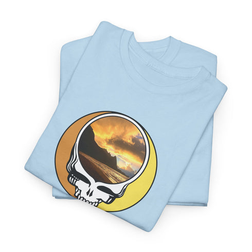 Custom Stealie Unisex Grateful Dead T-Shirt (65-2)
