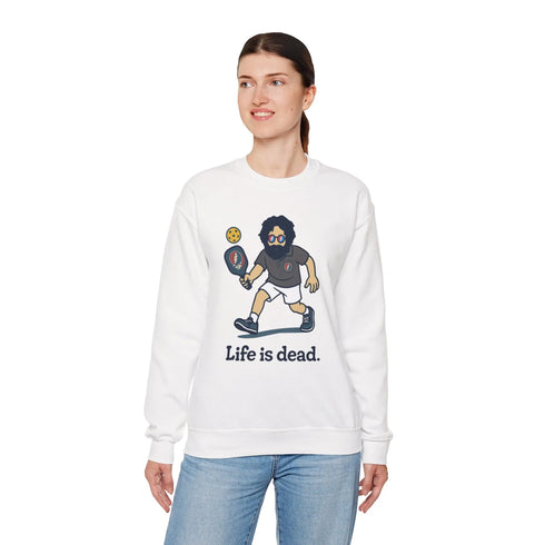 Grateful Dead - Jerry's in A Pickle | Life is dead. Crewneck Sweatshirt - StealieShop
