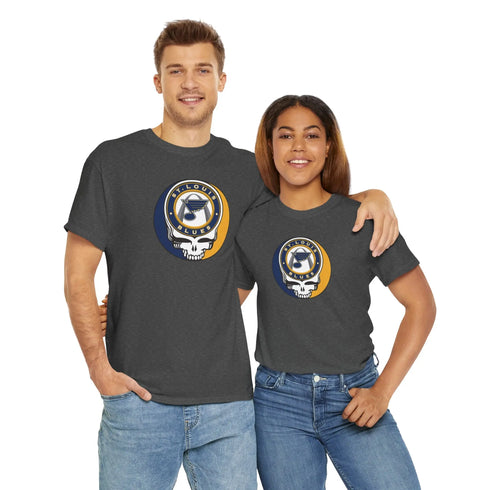 St Louis Blues Grateful Dead Steal Your Face T-Shirt Printify