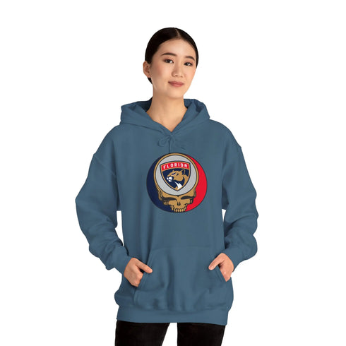 Florida Panthers Grateful Dead Unisex Heavy Blend Hoodie StealieShop