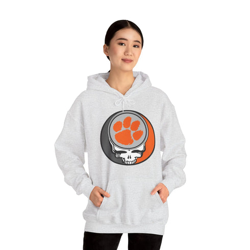 Grateful Dead - Clemson University Stealie Grateful Dead Unisex Heavy Blend™ Hoodie - StealieShop