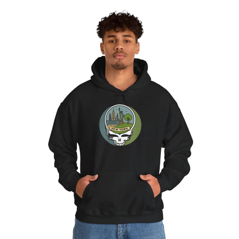 New York Stealie Grateful Dead Hoodie
