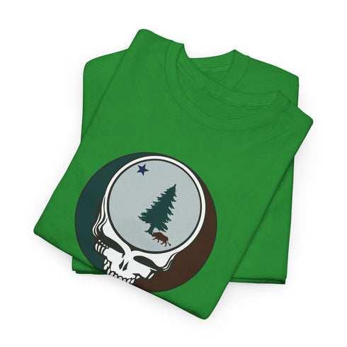 Vermont "Unofficial" State Flag Stealie Grateful Dead T-Shirt