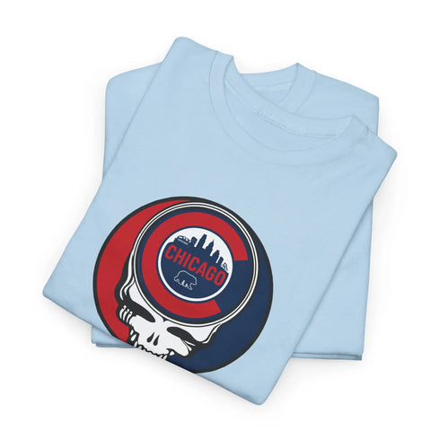 Grateful Dead - Chicago Cubs Grateful Dead Steal Your Face T-Shirt - MLB - StealieShop