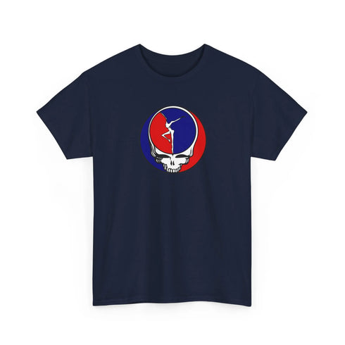 Grateful Dead - Fire Dancer Stealie Unisex Tshirt - StealieShop