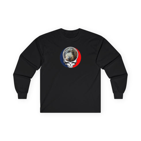 Custom Dog Stealie Grateful Dead Long Sleeve Tee (153)
