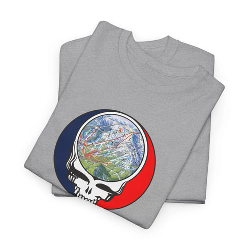 Whitefish Trail Map Stealie Grateful Dead T-Shirt