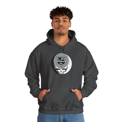 Los Angeles Kings Grateful Dead Unisex Heavy Blend Hoodie - StealieShop