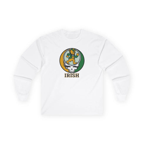 Grateful Dead - The Irish Dancing Leprechaun Grateful Dead Long Sleeve Tee - StealieShop