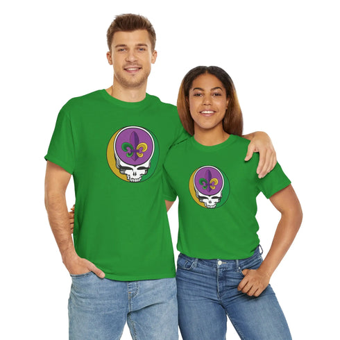 Mardi Gras Grateful Dead T-Shirt StealieShop