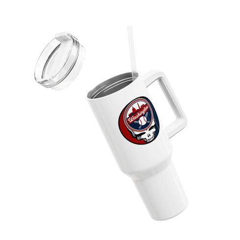 Grateful Dead - Washington Nationals "Fat Man" Tumbler, Double Insulated 40oz Travel Mug - StealieShop