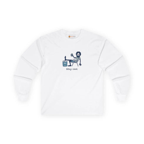 Life is dead. Stay Cool, Jerry - Grateful Dead Long Sleeve Tee StealieShop